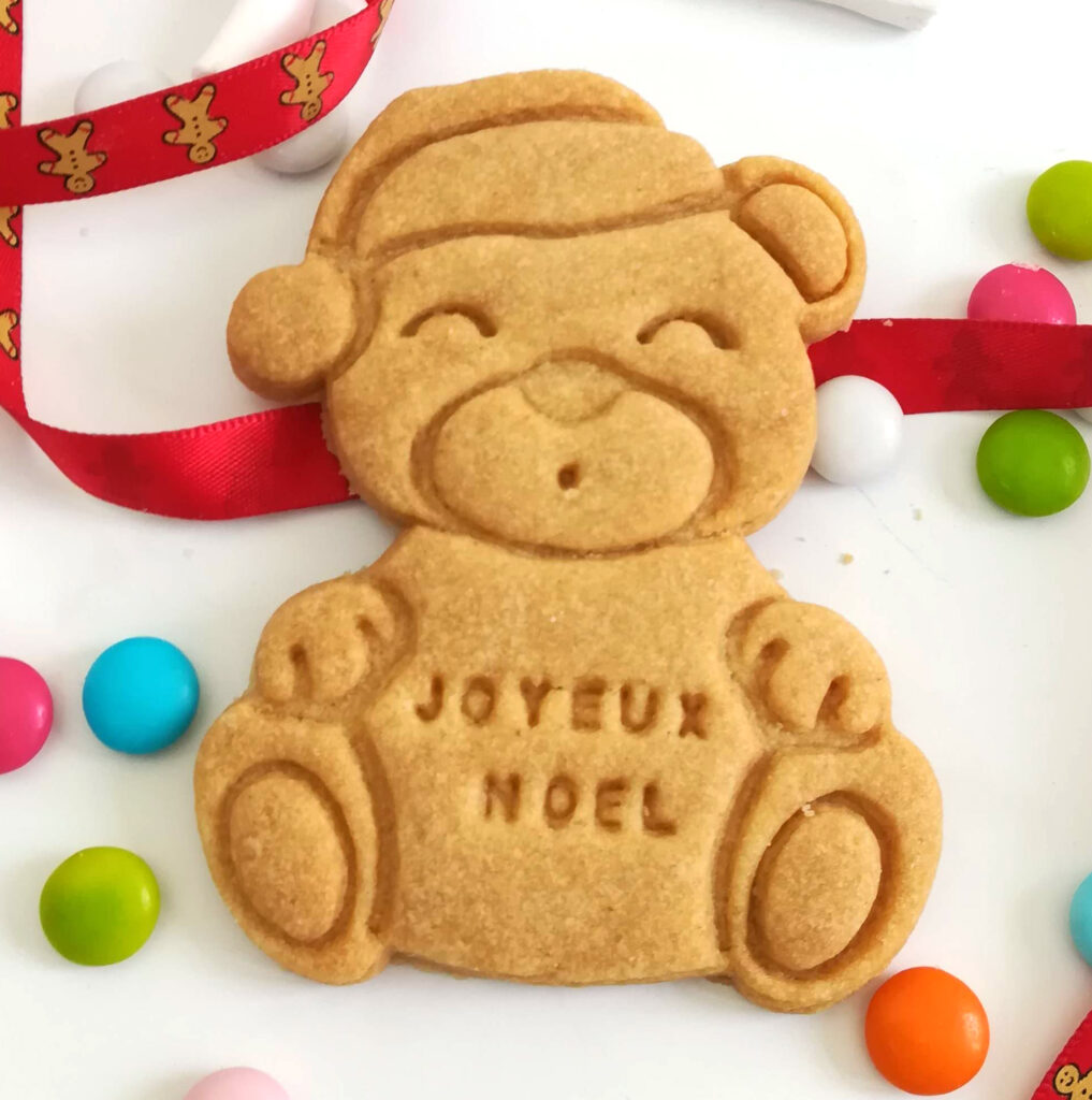 biscuit-personnalise-ourson-noel