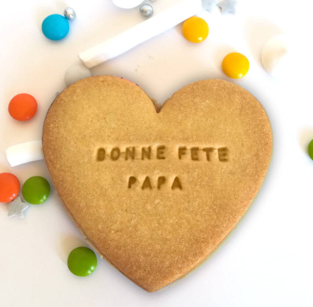 coeur-fete-pere-biscuit-personnalise