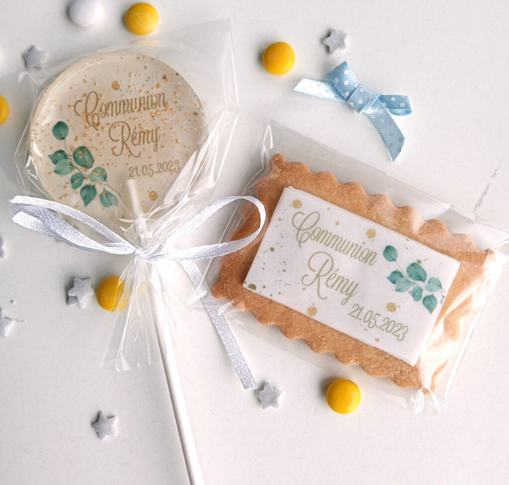 cadeau-invite-theme-eucalyptus-biscuit-sucette-personnalise